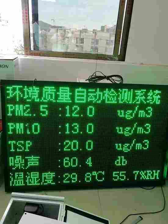 公司拓展生态园负氧离子监测作用